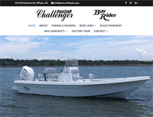 Tablet Screenshot of kencraftboats.com